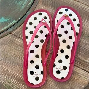 Kate Spade Polka Dot Jelly Sandal